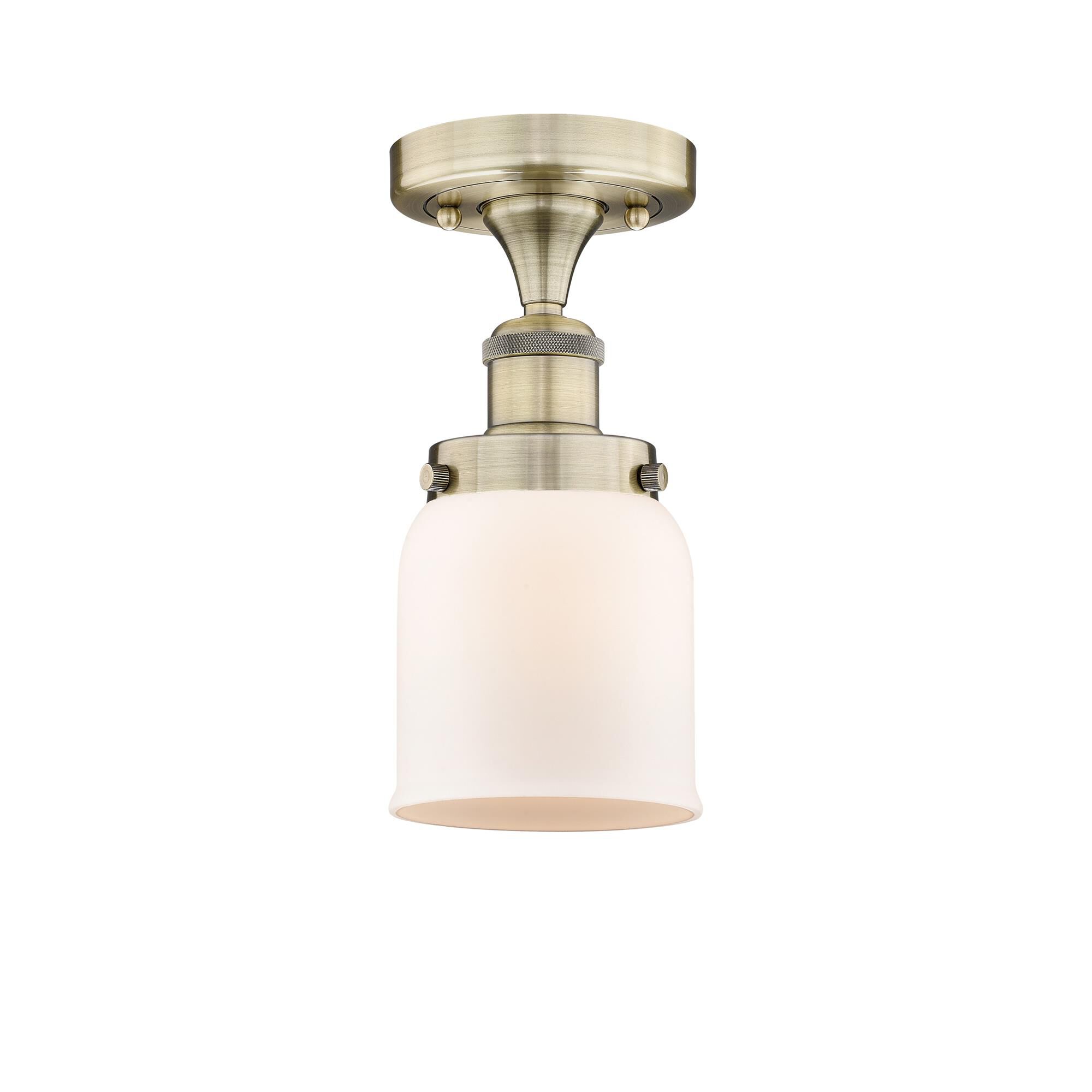 Bruno Marashlian Bell 6 Inch 1 Light Semi Flush Mount by Innovations Lighting
