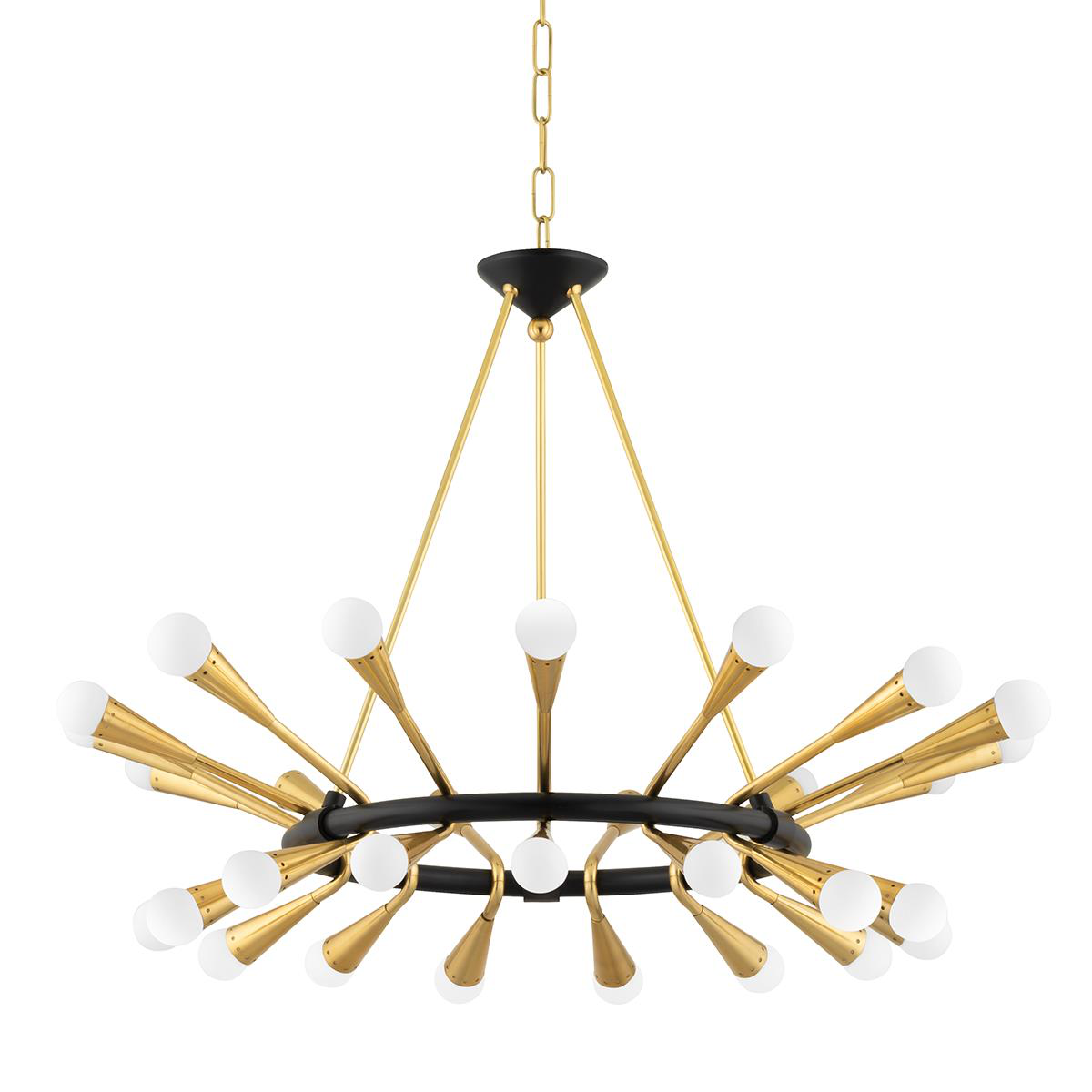 Aries 38 Inch Chandelier by Corbett Lighting