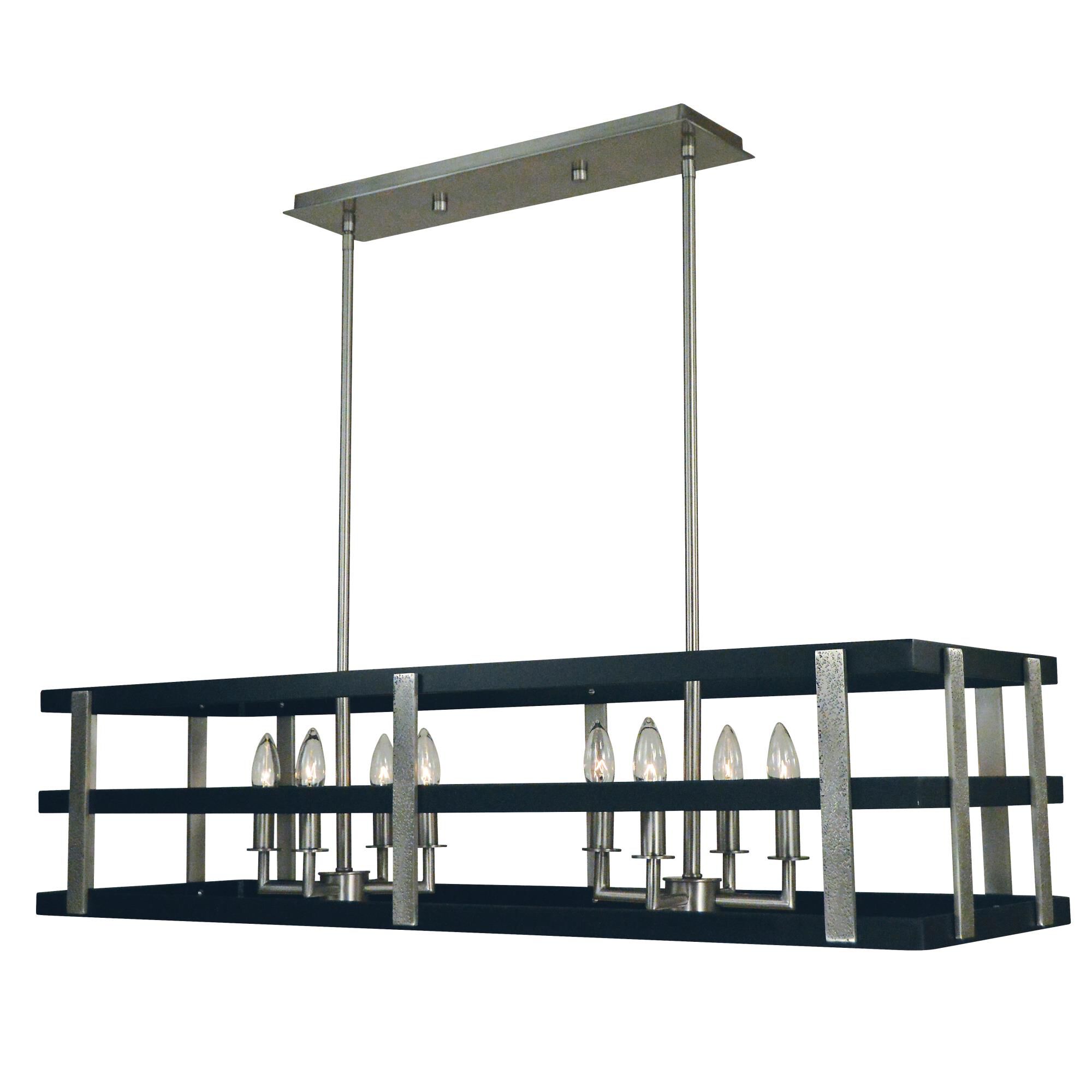 Montreaux 40 Inch 8 Light Linear Suspension Light by Framburg