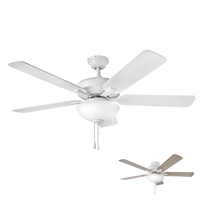 Metro Illuminated 52 Inch Ceiling Fan with Light Kit by Hinkley