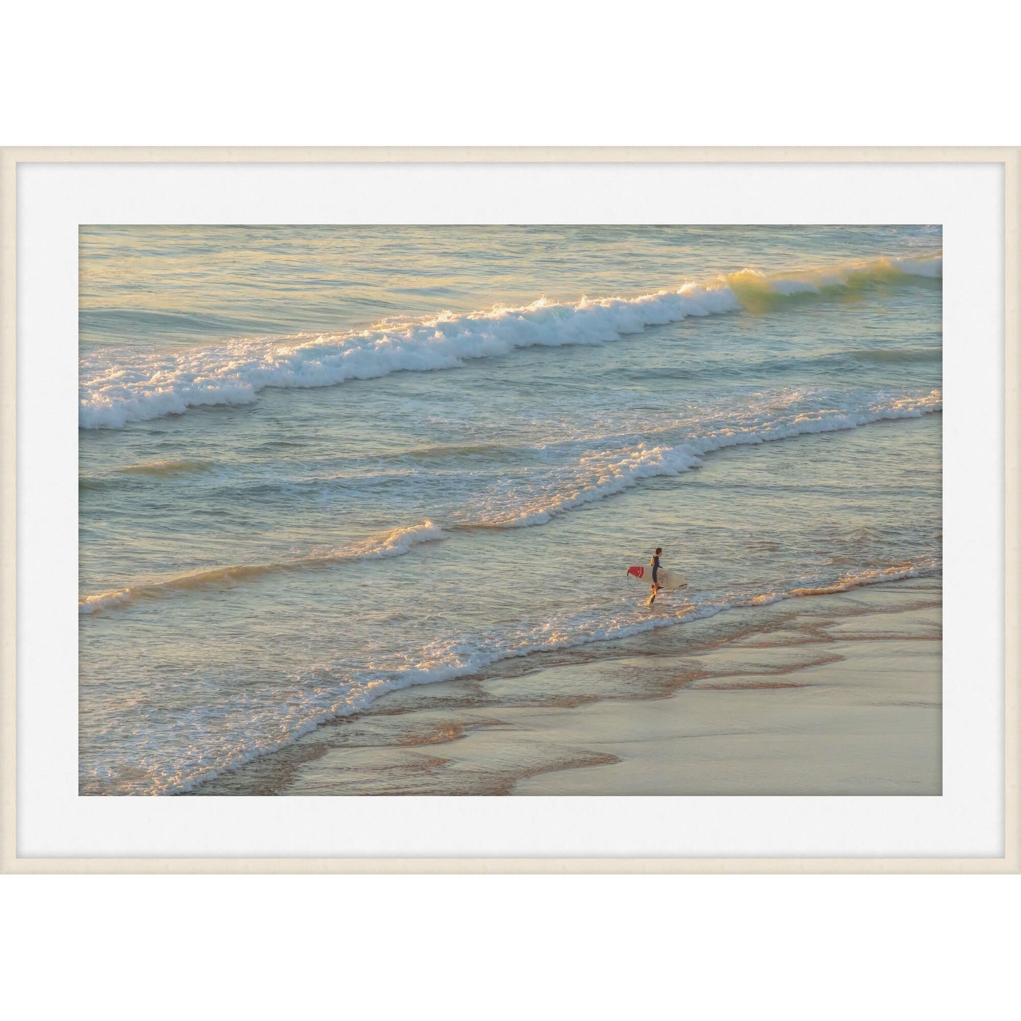 Carvoeiro Surfer Print by Level57