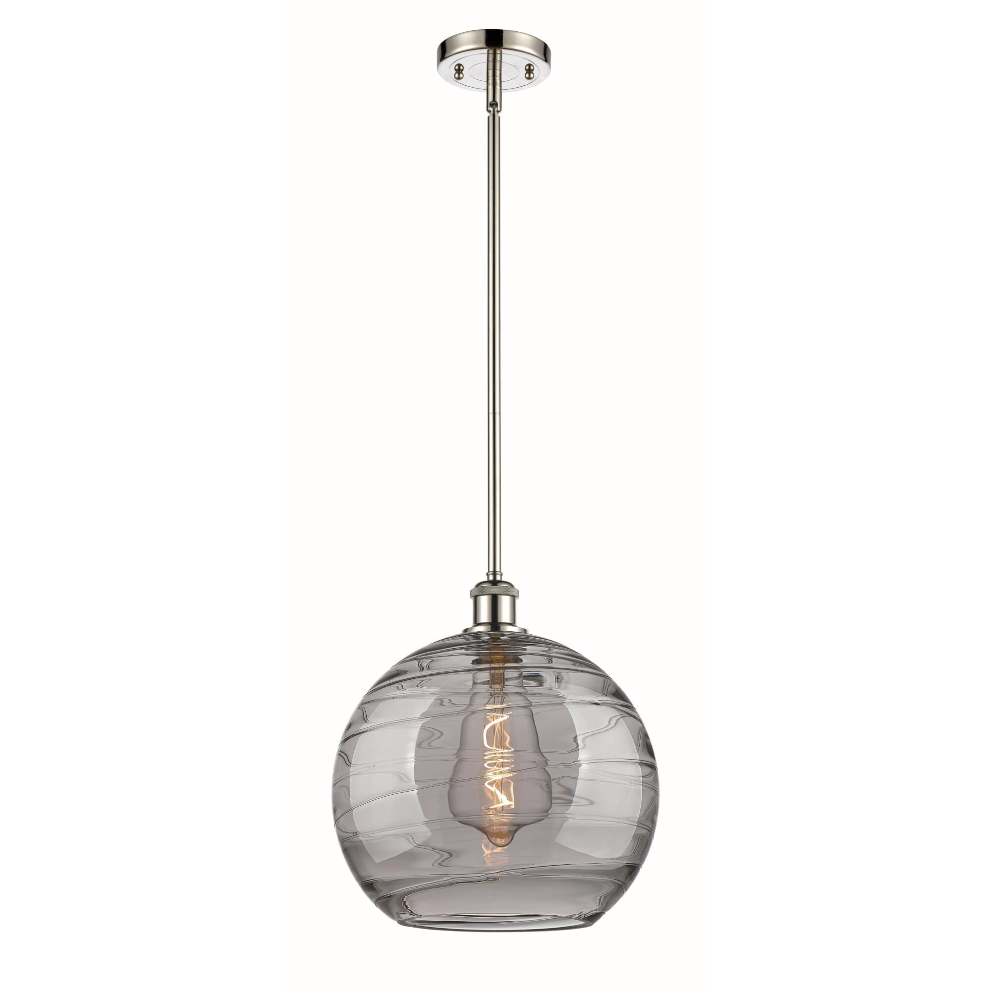 Bruno Marashlian Athens Deco Swirl 12 Inch Mini Pendant by Innovations Lighting
