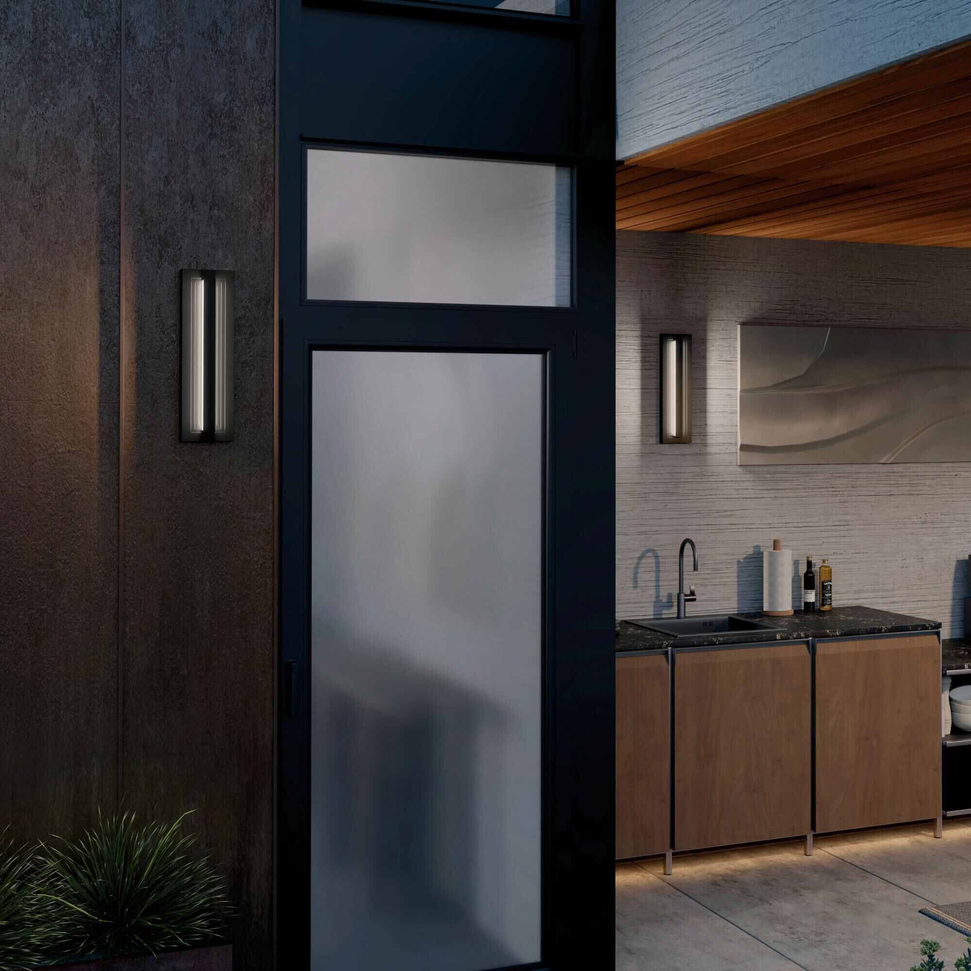 Arik 19 Inch Outdoor Wall Light by Kichler Lighting