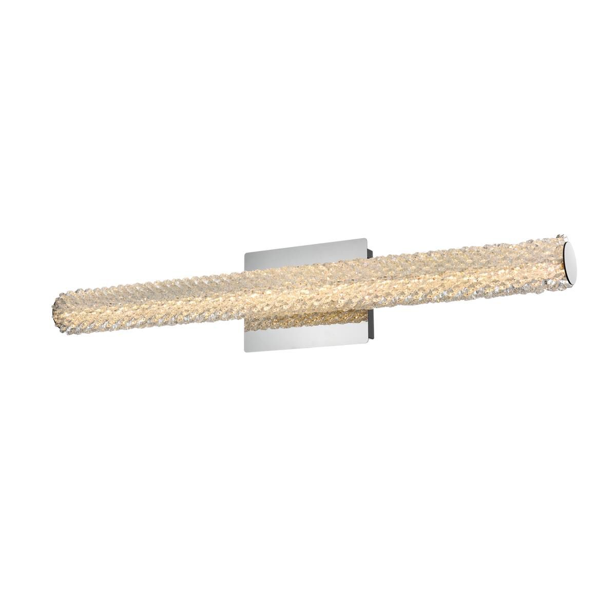 Shown in Chrome finish and Clear Royal Cut crystal