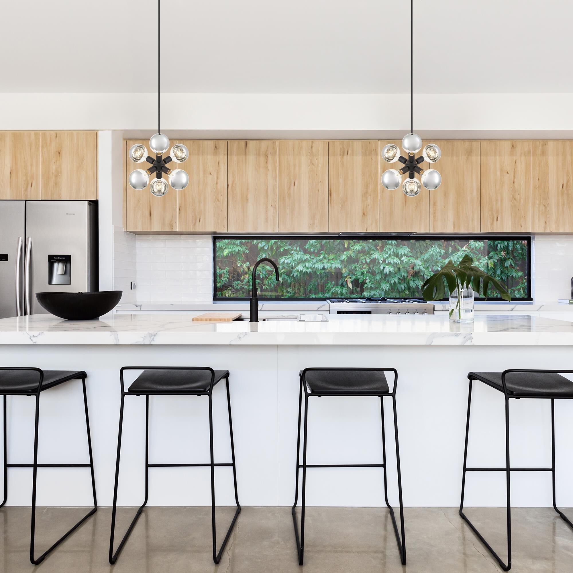 Gambit 7 Inch Mini Pendant by Designers Fountain