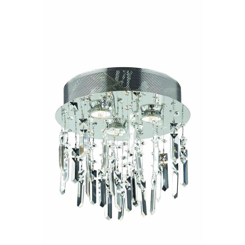 Shown in Chrome finish and Clear Royal Cut crystal