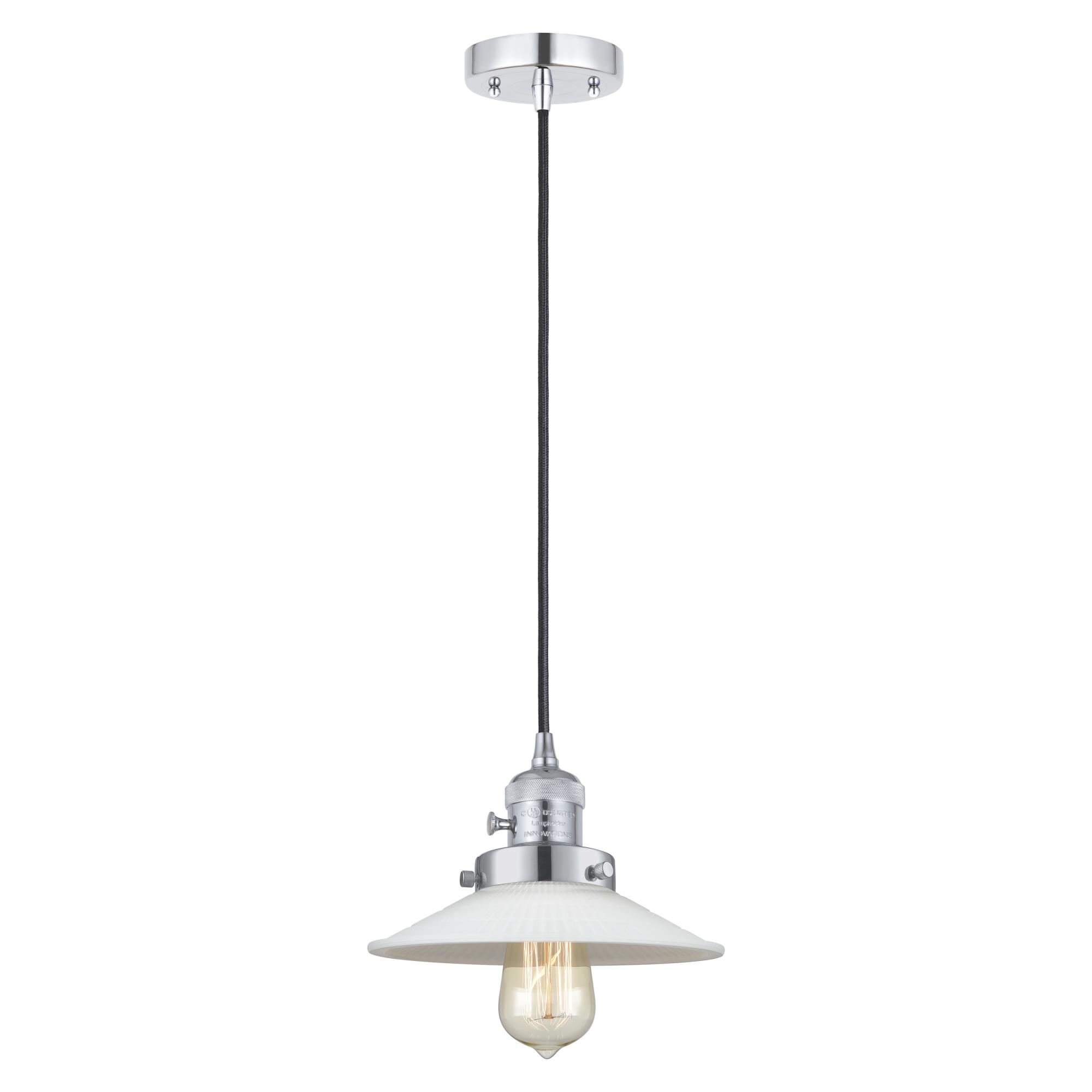 Bruno Marashlian Halophane Mini Pendant by Innovations Lighting