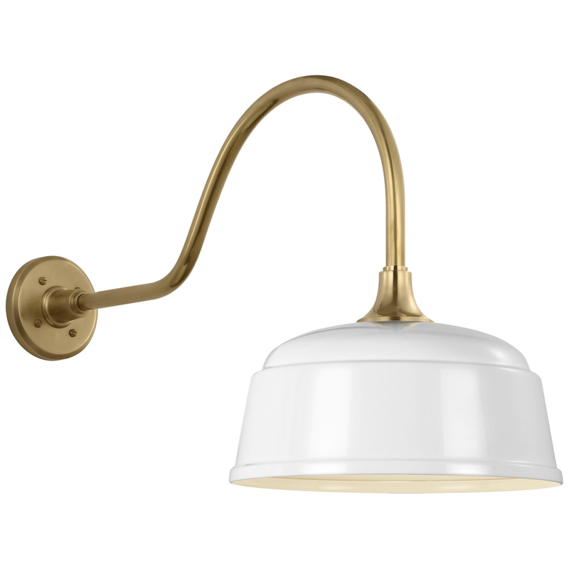 Thomas O'Brien Academy Barn Light 17 Inch Outdoor Wall Light by Visual Comfort Signature Collection