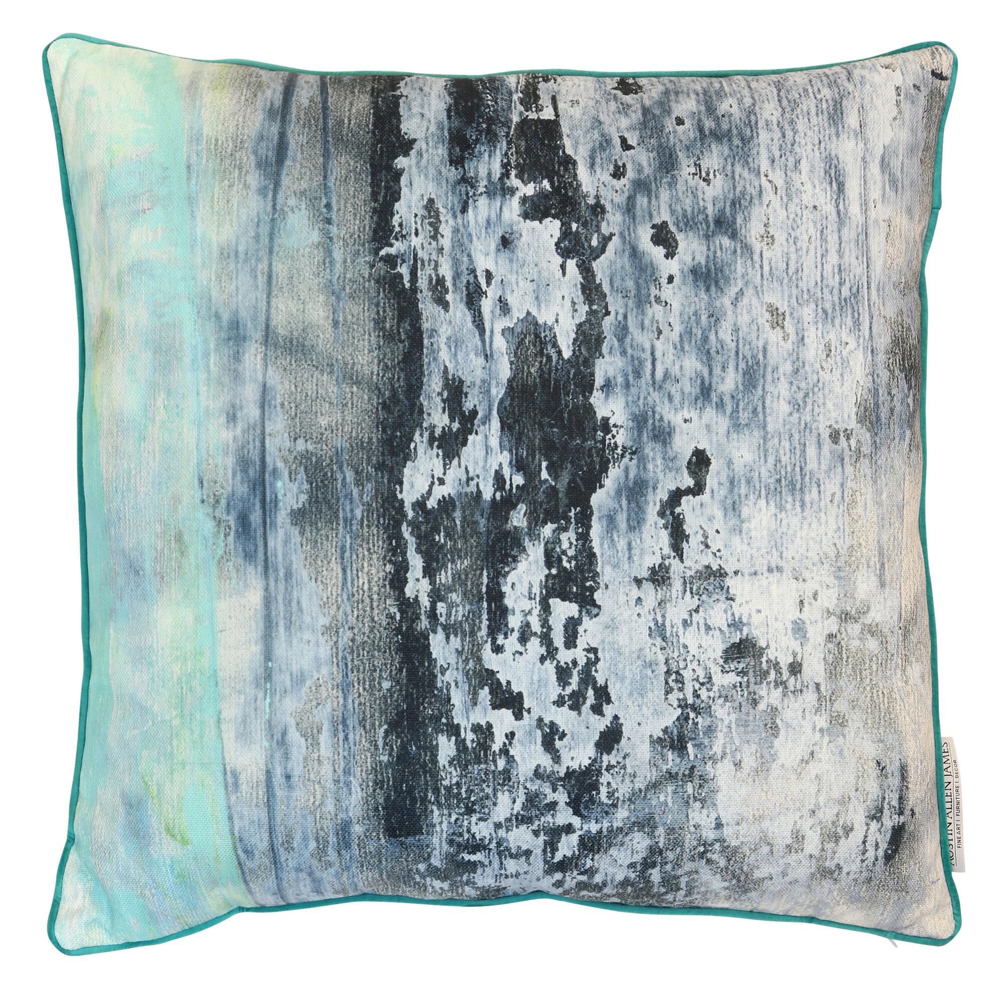 Austin Allen James Tidewashed Crush 24 Inch Decorative Pillow by Stylecraft