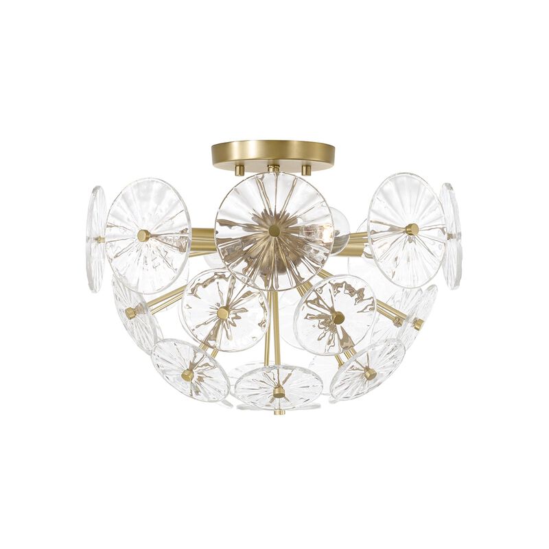 Emelie 16 Inch Semi Flush Mount by Capital Lighting