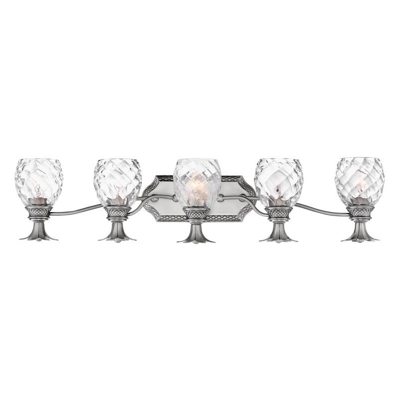Plantation 37 Inch 5 Light Bath Vanity Light by Hinkley