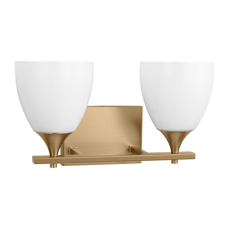 Drew & Jonathan Toffino 16 Inch 2 Light Bath Vanity Light by Visual Comfort Studio