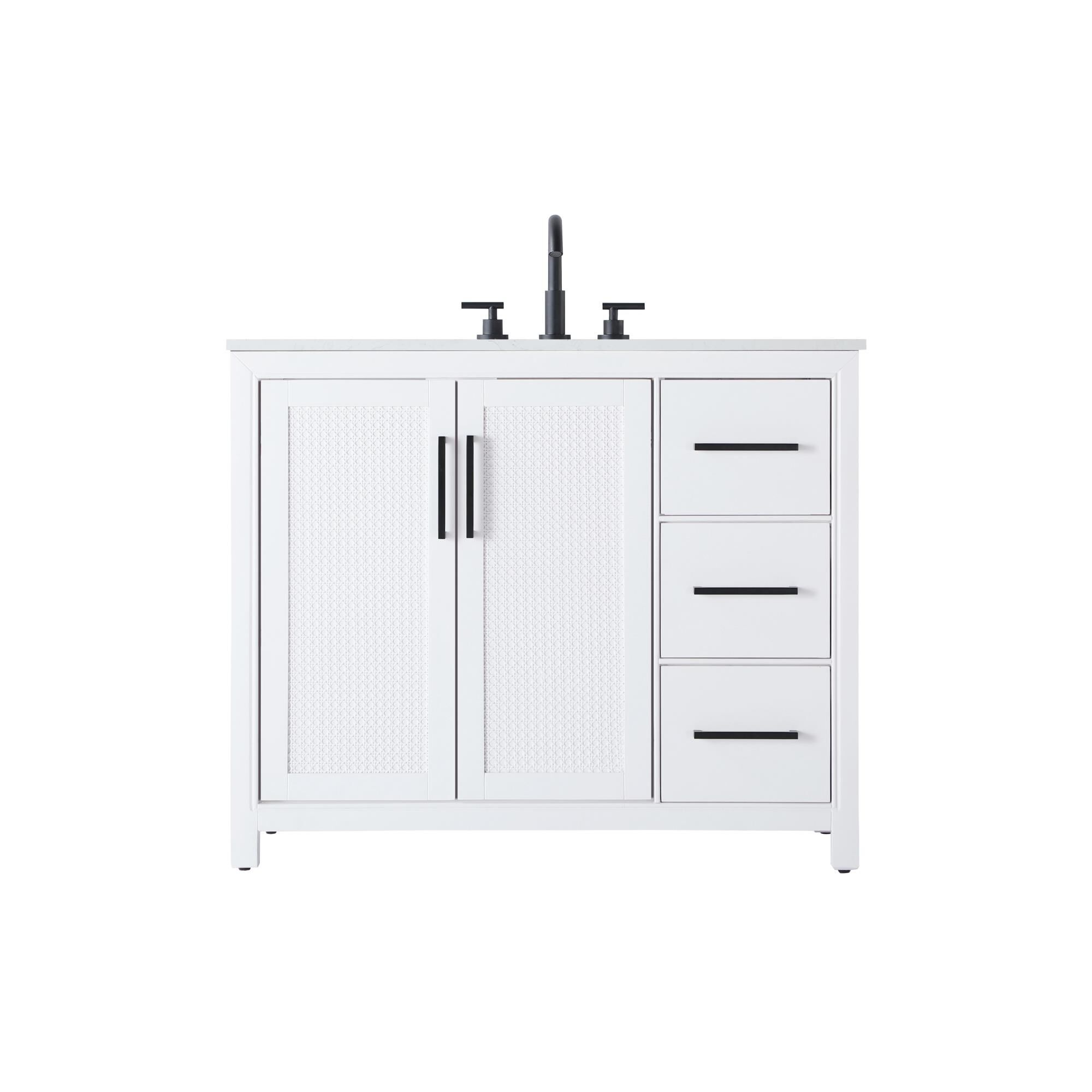 Alina 42 Inch Bath Vanity by Elegant Dcor