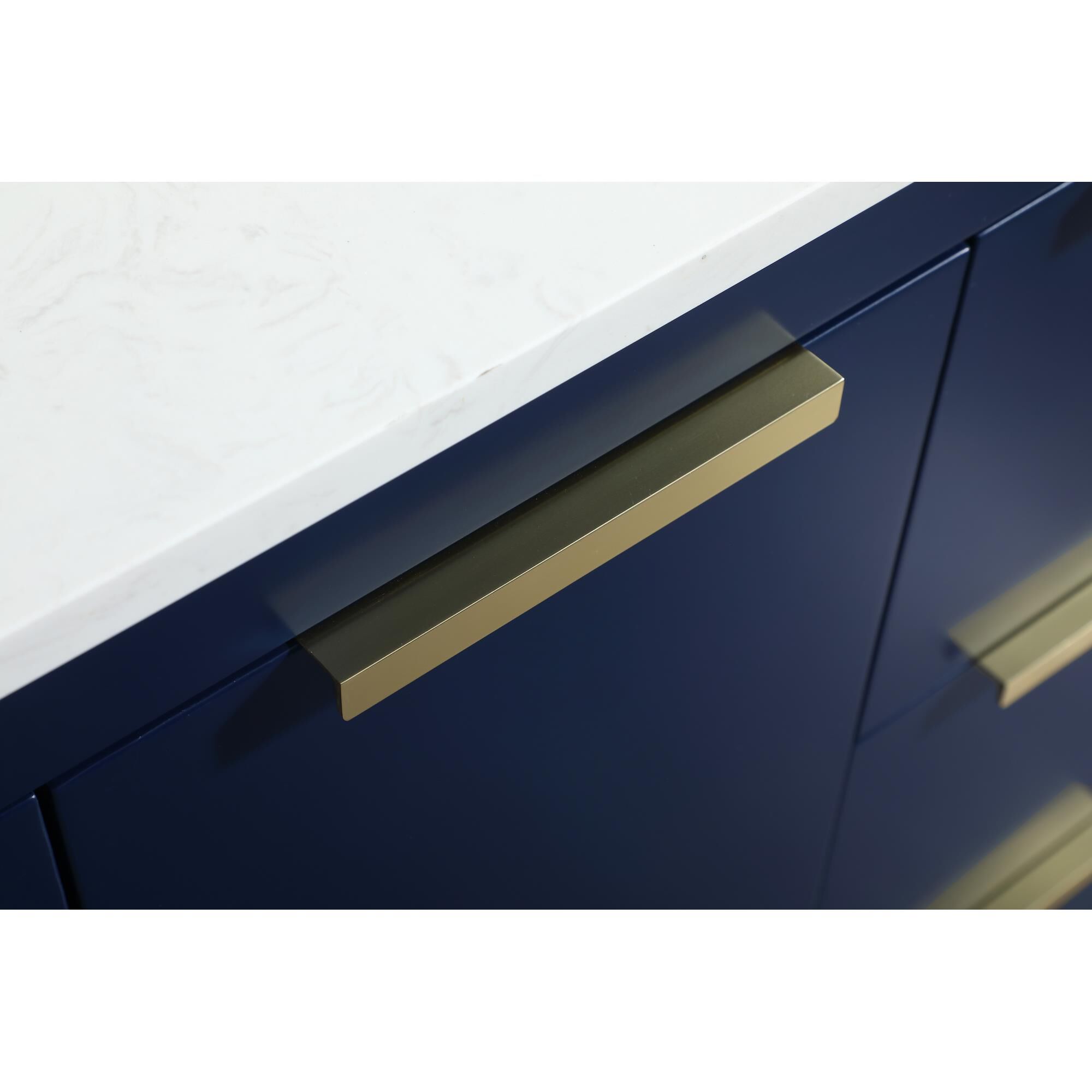 Shown in Blue finish