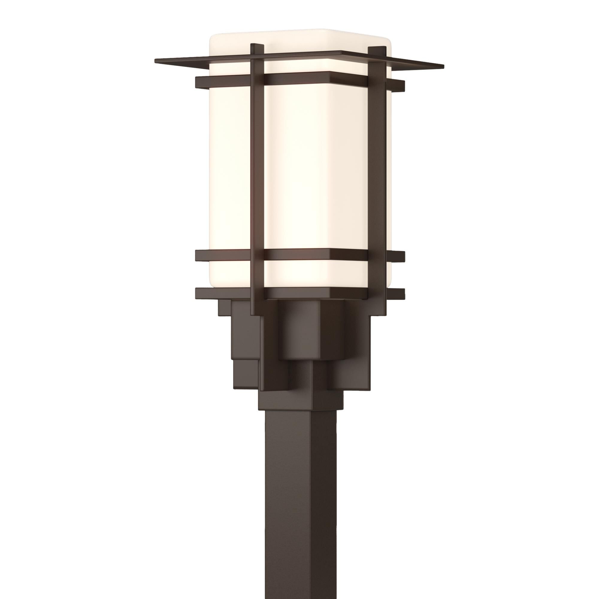 Hubbardton Forge Tourou 14 Inch Tall Outdoor Post Lamp