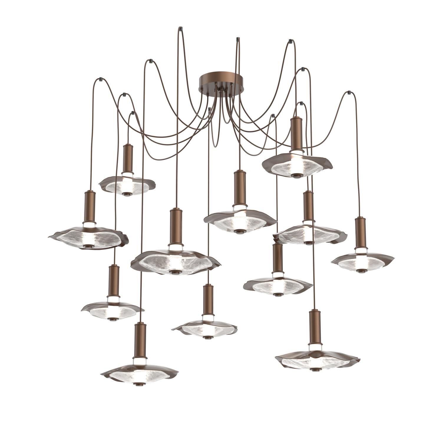 Levi Wilson Cumulus 72 Inch Multi Light Pendant by Hammerton Studio