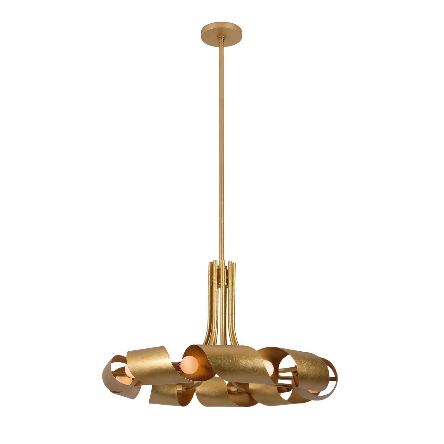 Ribbon Large Pendant by Kalco Lighting