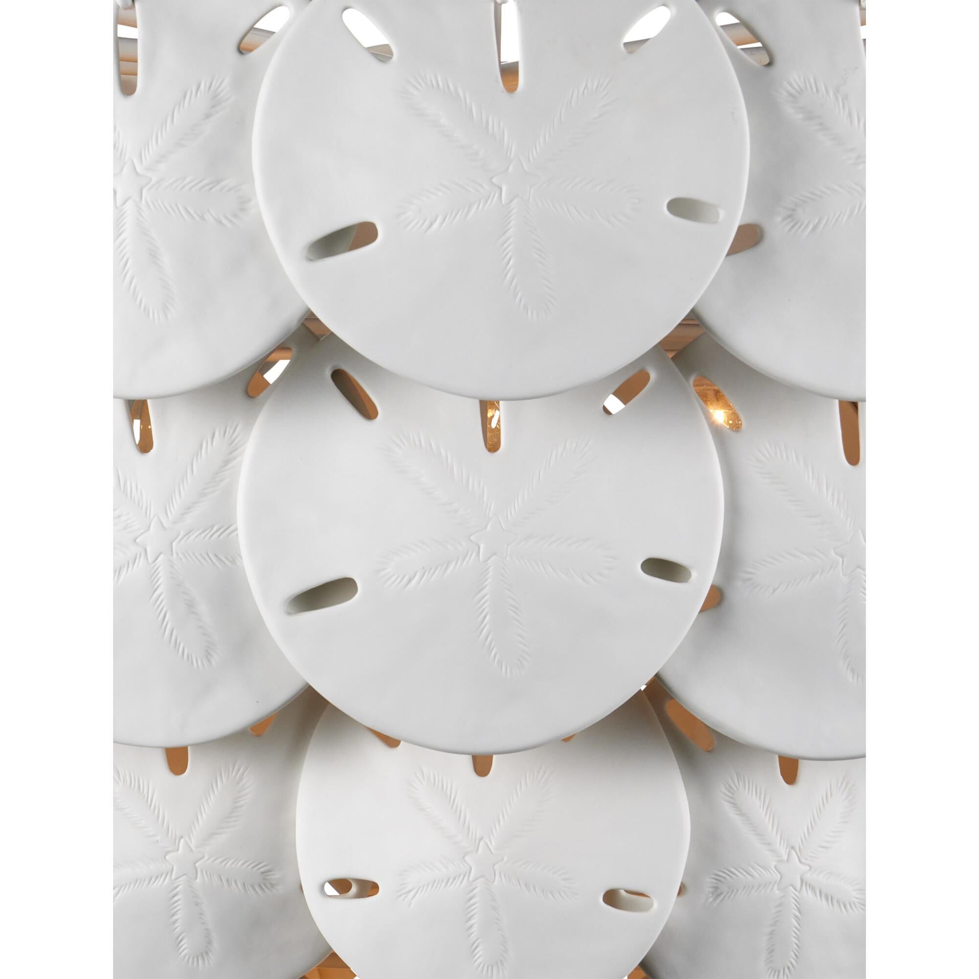 Shown in White, Sugar White finish