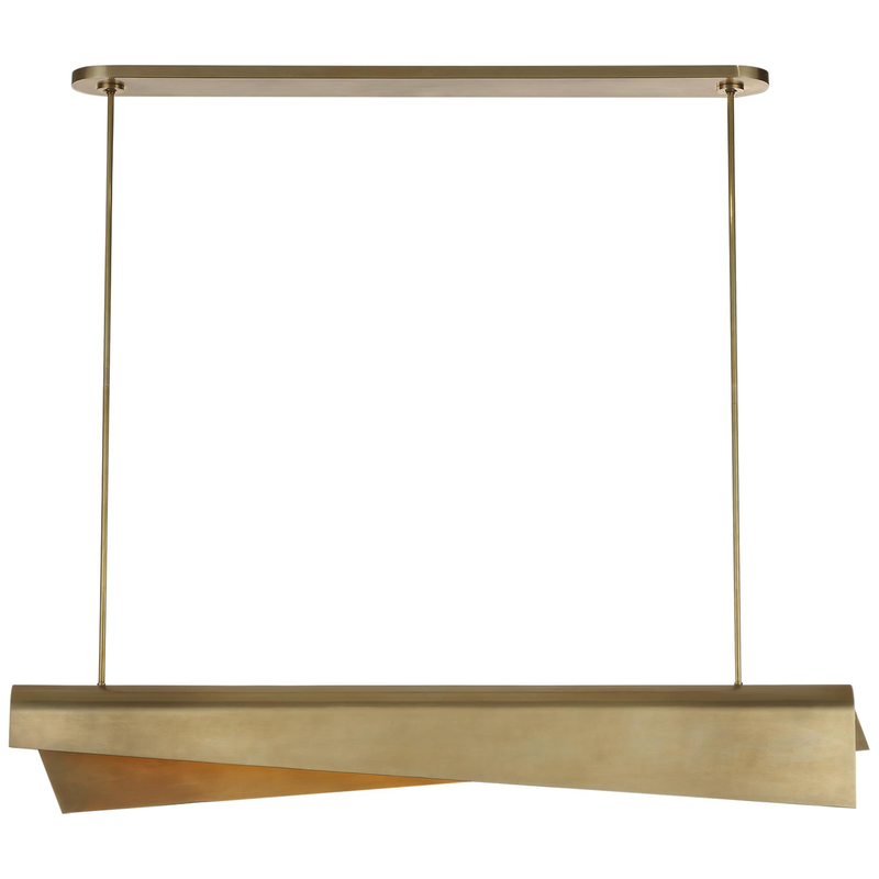 Kelly Wearstler Piel 48 Inch Linear Suspension Light by Visual Comfort Signature
