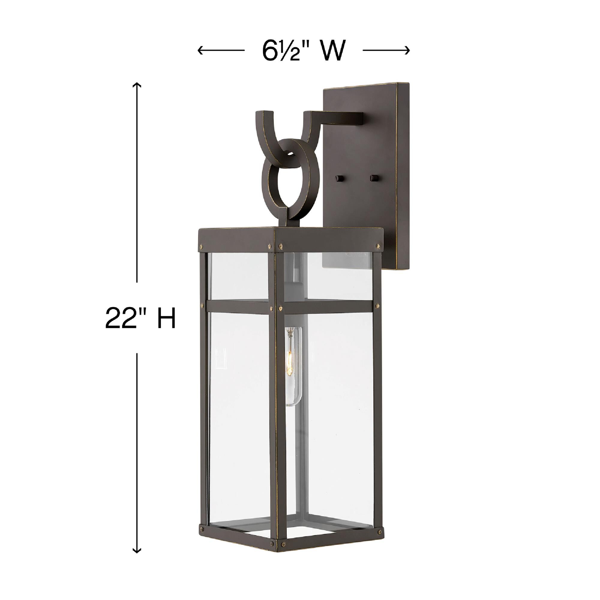 Hinkley Lighting Porter 22 Inch Tall Outdoor Wall Light
