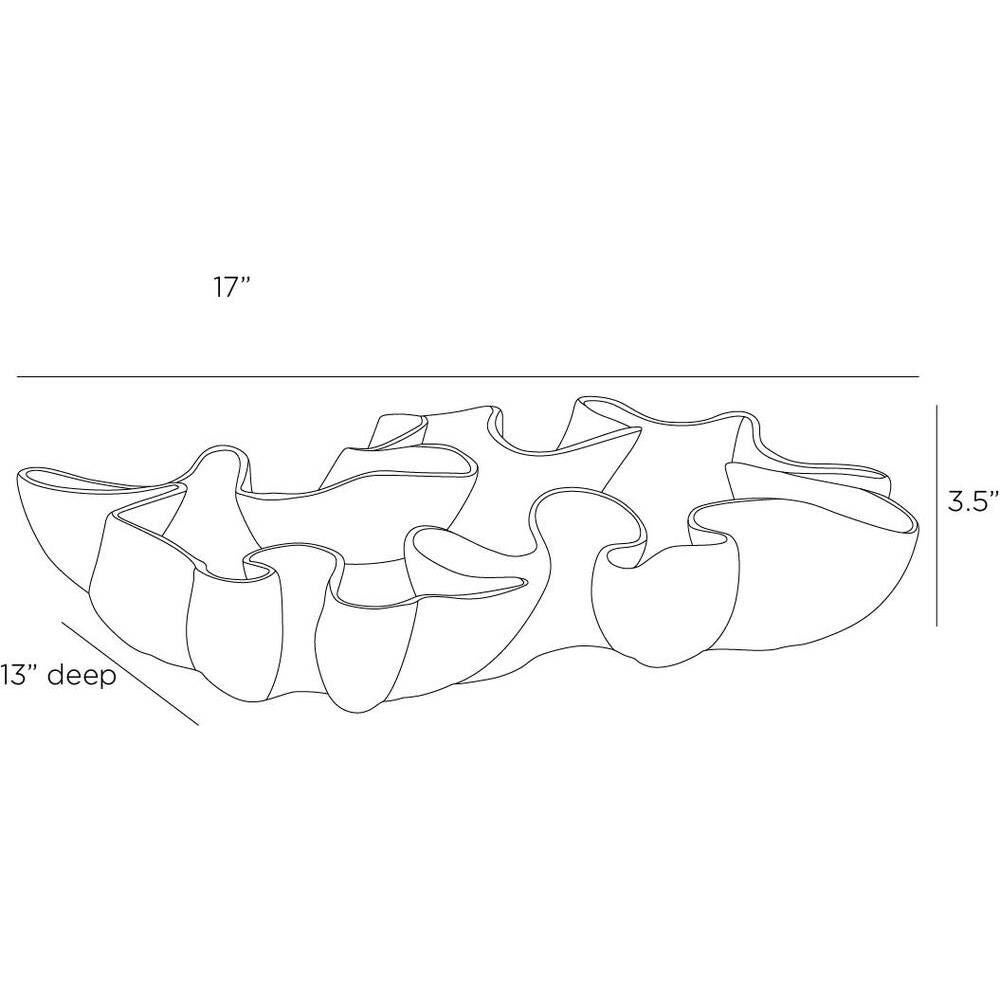 Frontera 17 Inch Bowl by Arteriors Home