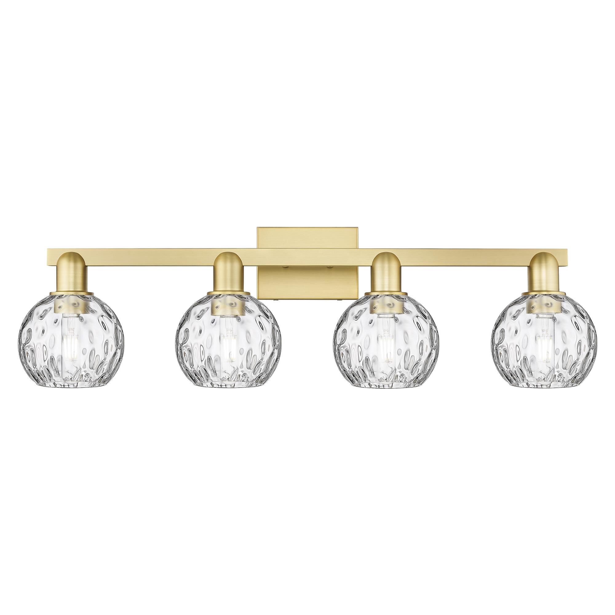 Bruno Marashlian Athens Water Glass 33 Inch Bath Vanity Light by Innovations Lighting