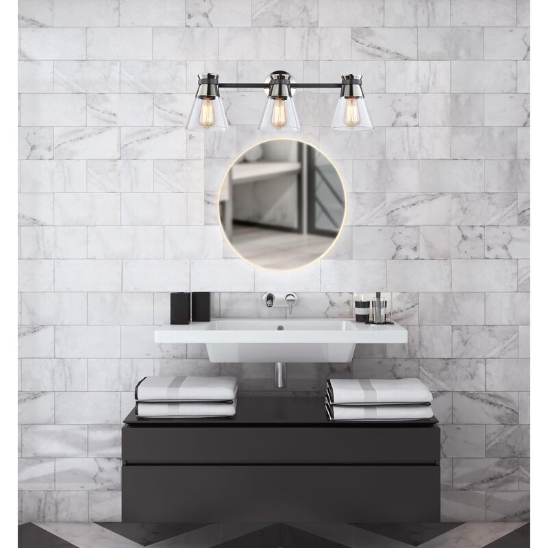 Kevin Kraemer Kanata 26 Inch 3 Light Bath Vanity Light by Artcraft
