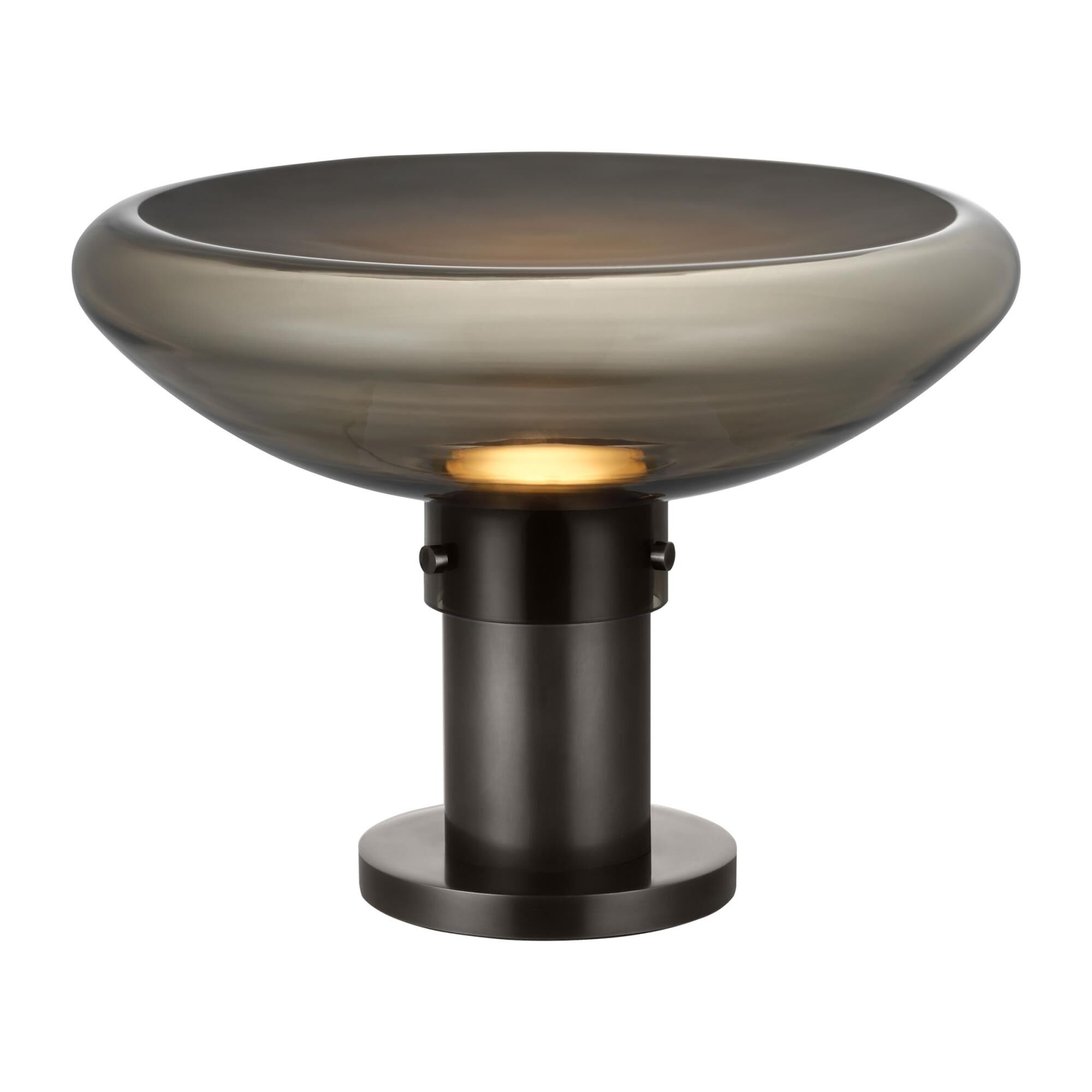 Shown in Burnished Bronze finish and Smoke glass