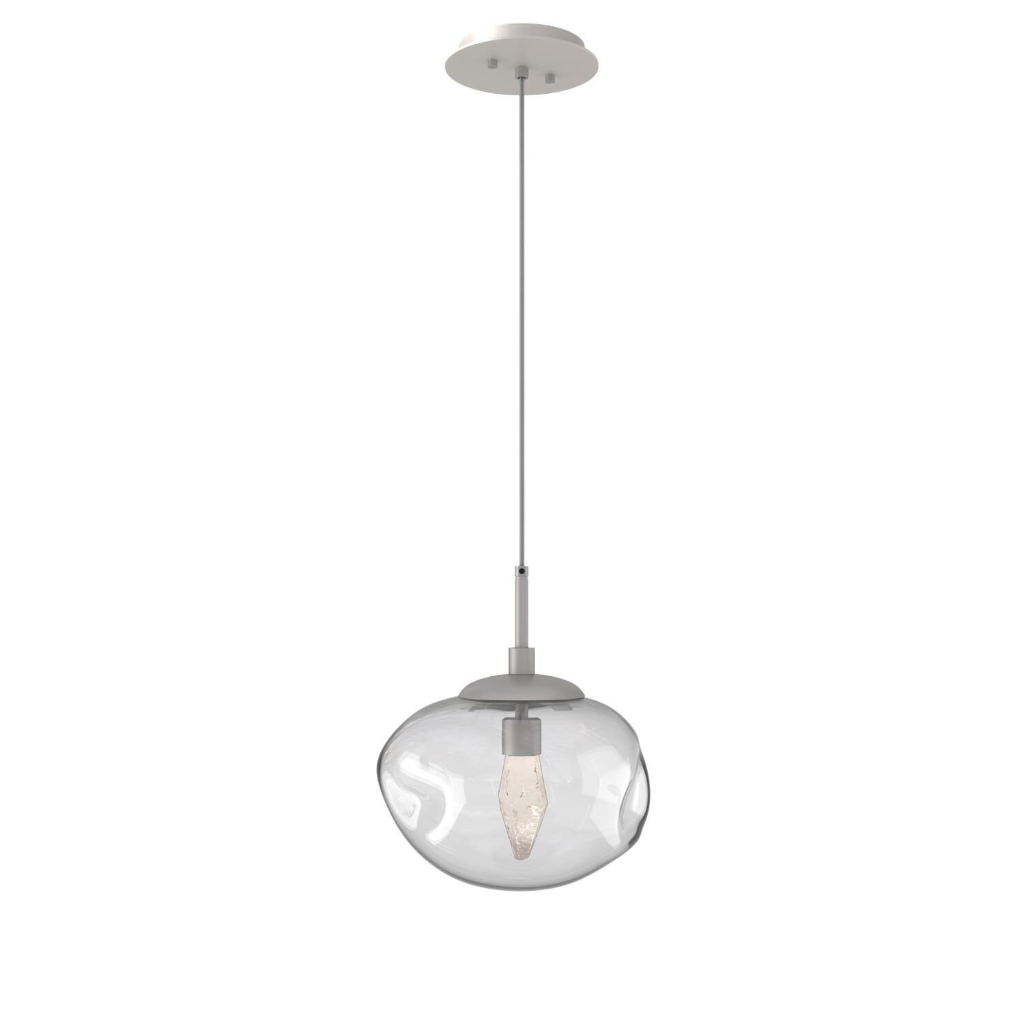 Shown in Metallic Beige Silver finish and Geo Inner Clear Outer glass