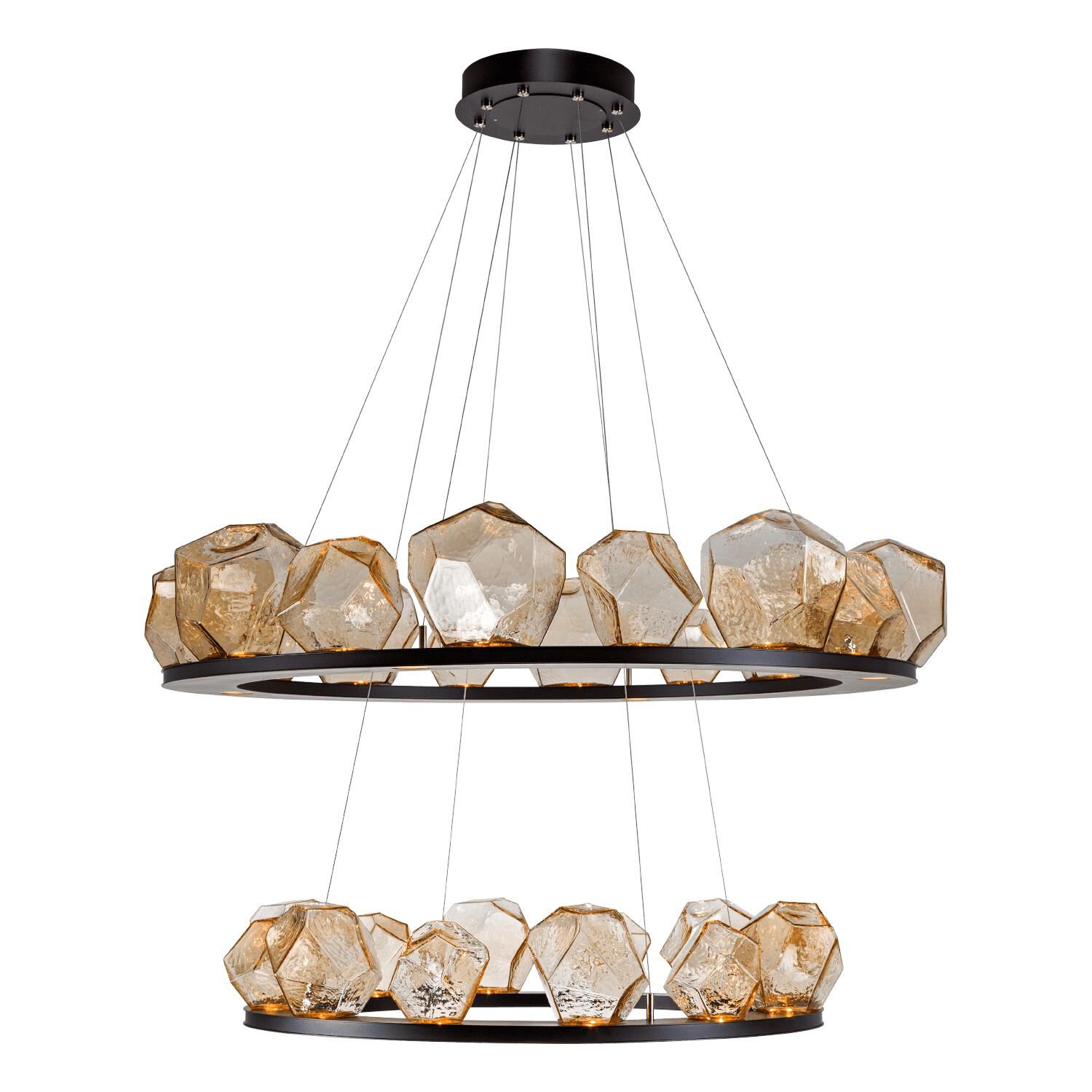 Gem 48 Inch 36 Light LED Chandelier by Hammerton Studio