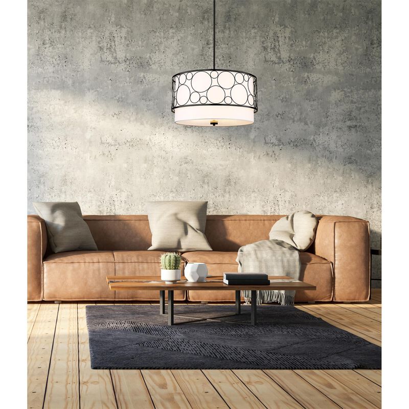 Kendall 24 Inch 4 Light Chandelier by Z-Lite