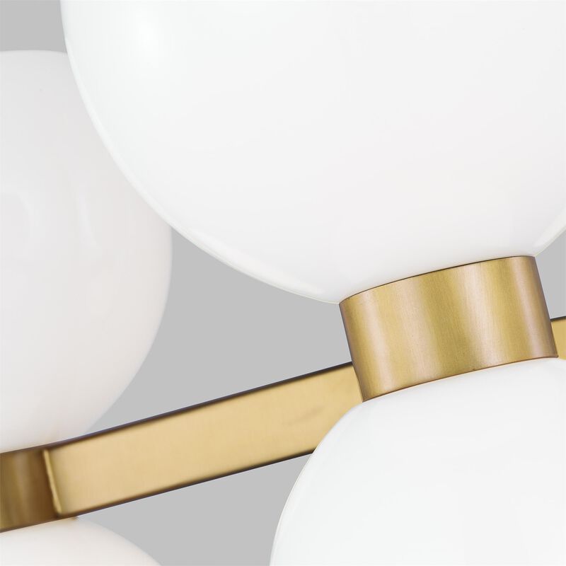 Kate Spade New York Londyn 20 Inch 6 Light Semi Flush Mount by Visual Comfort Studio