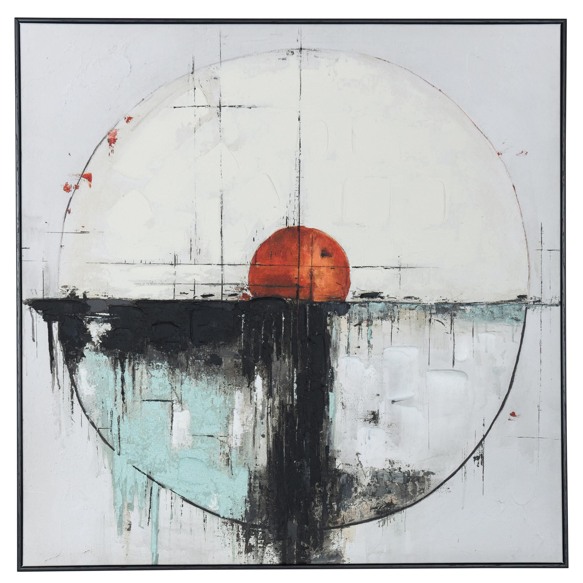 Moon Movement 30 Inch Alternative Wall Art by Stylecraft