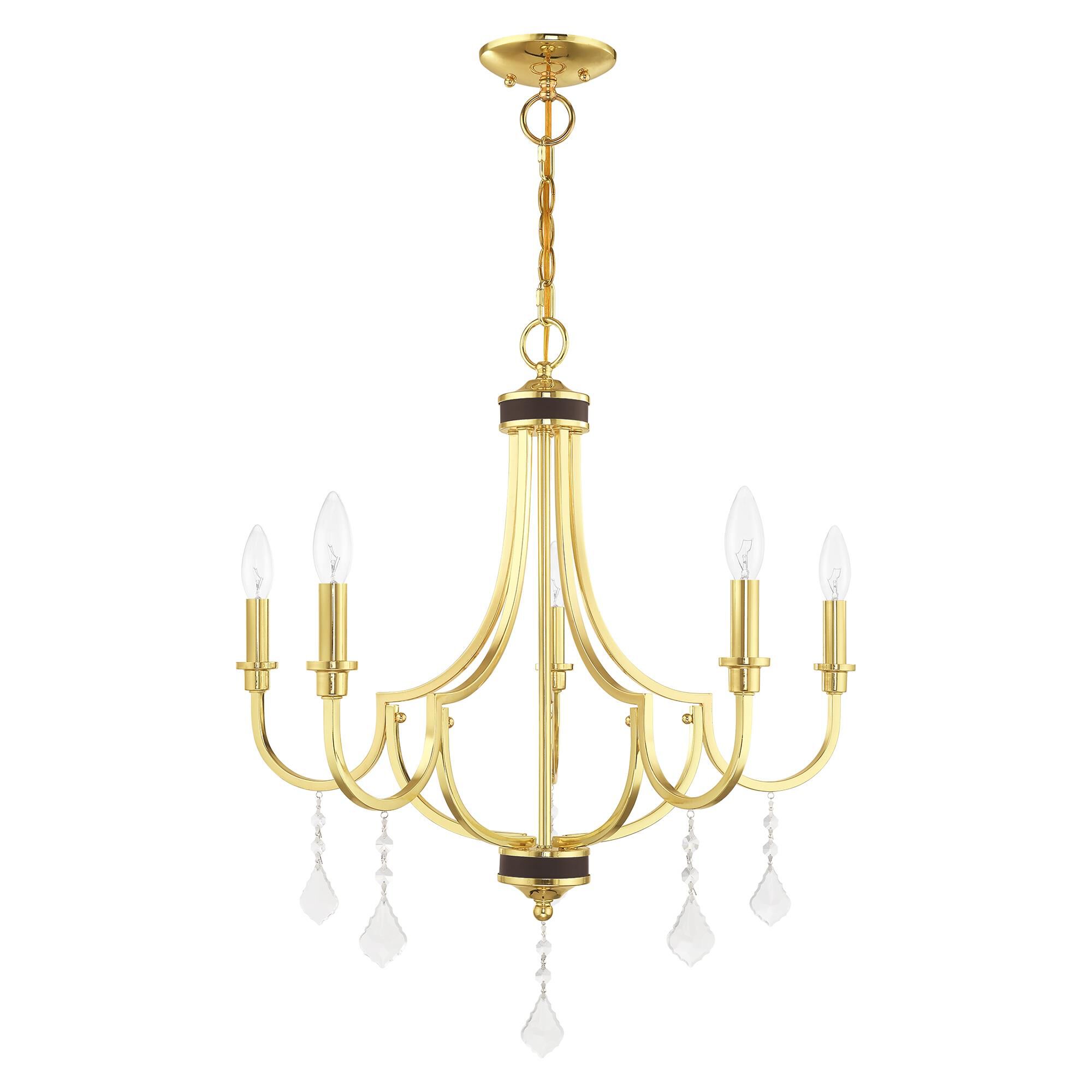 Glendale 5 Light Chandelier by Livex Lighting