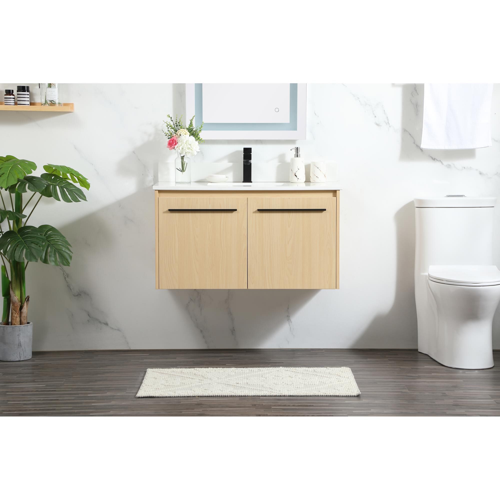 Shown in Maple finish