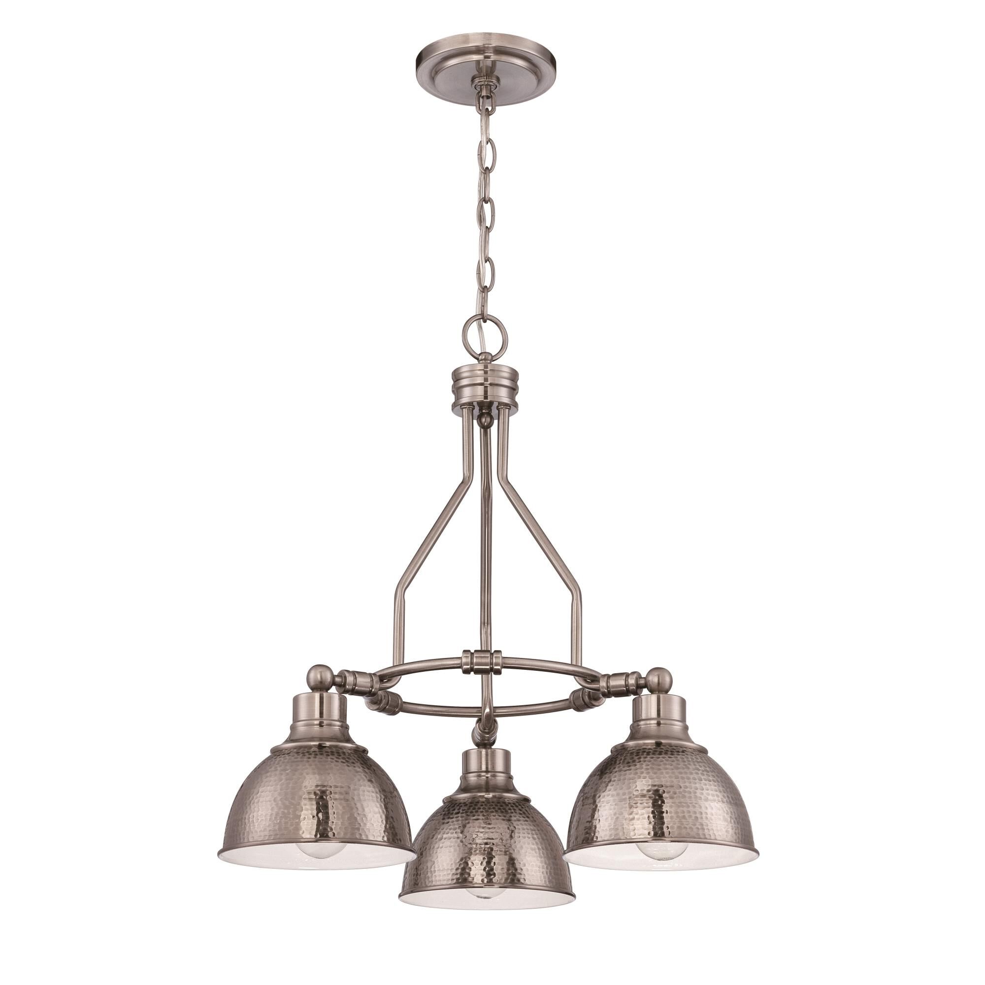 Timarron 22 Inch 3 Light Chandelier by Craftmade