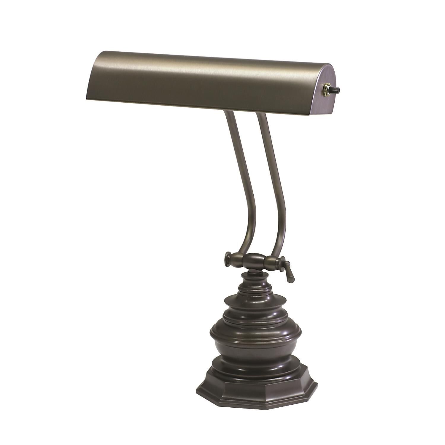 Shown in Mahogany Bronze finish and Metal shade