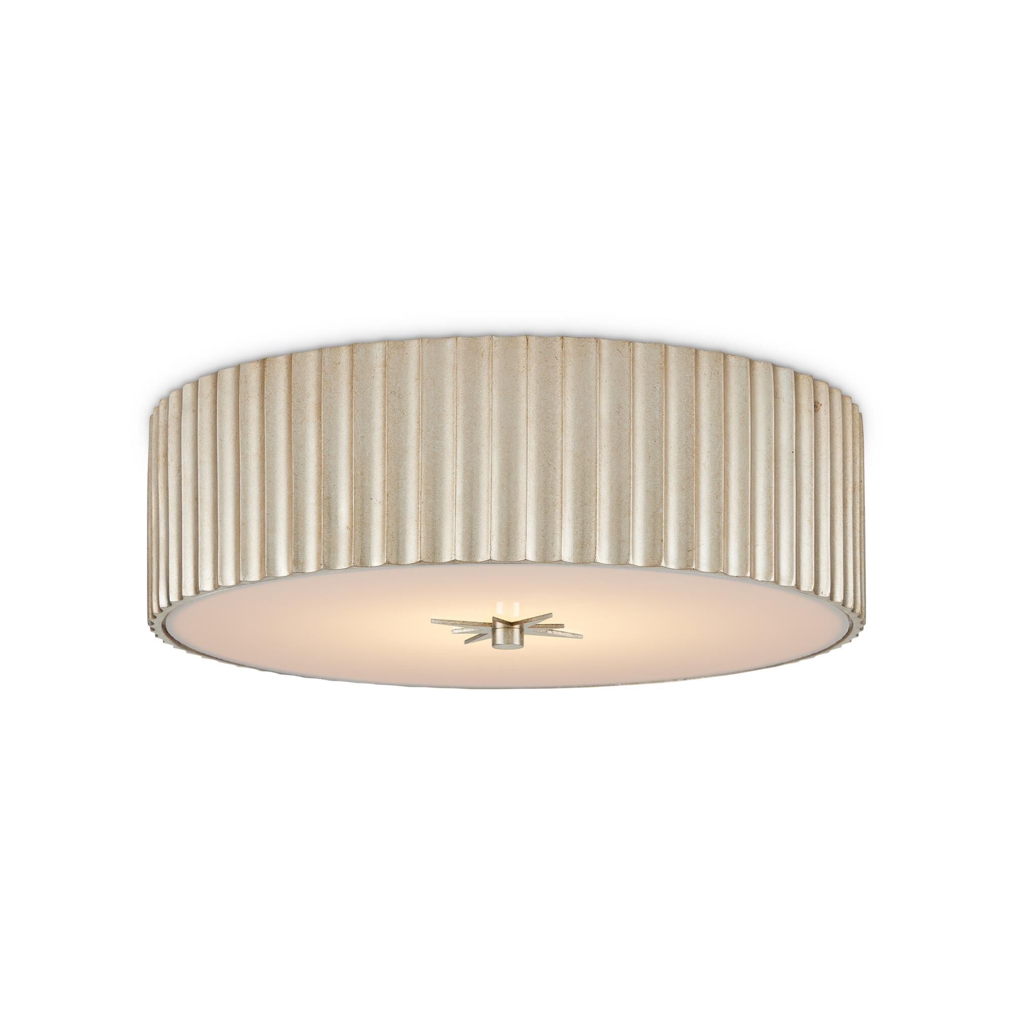 Caravel 14 Inch 1 Light LED Flush Mount by Currey and Company