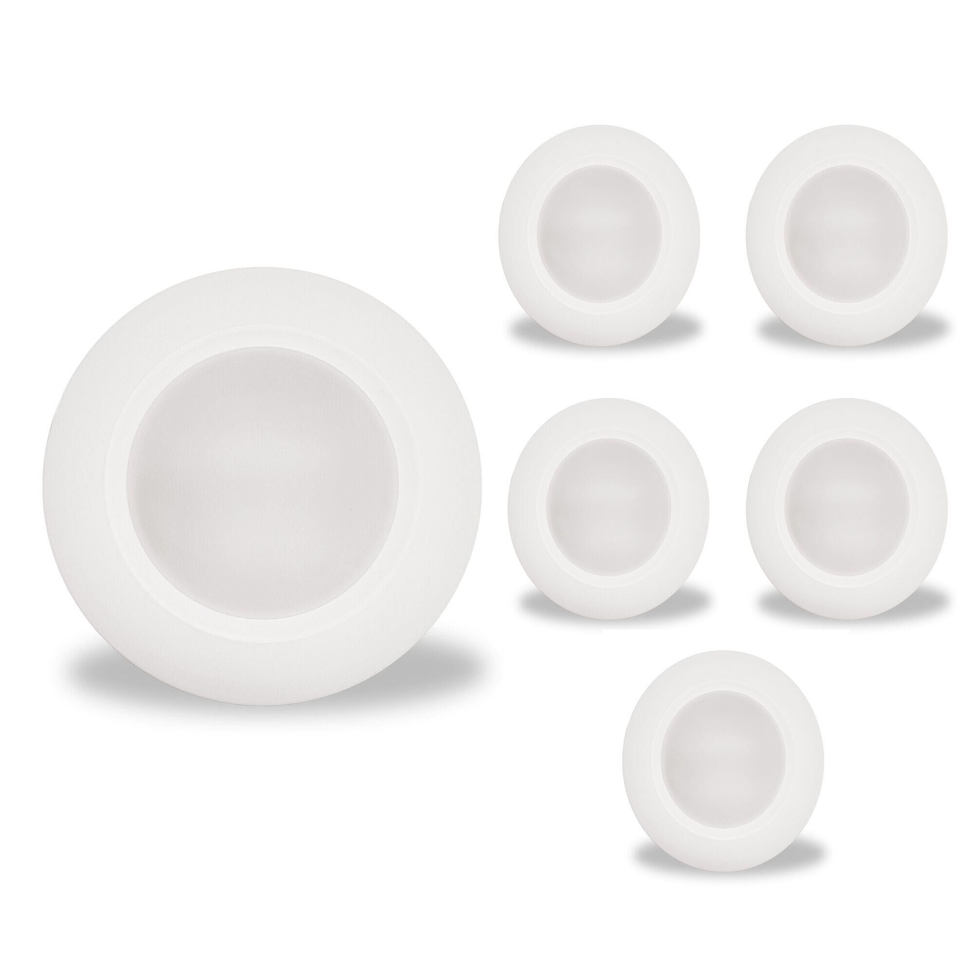 Shown in White finish