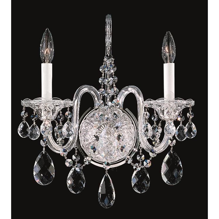 Sterling 16 Inch Wall Sconce by Schonbek