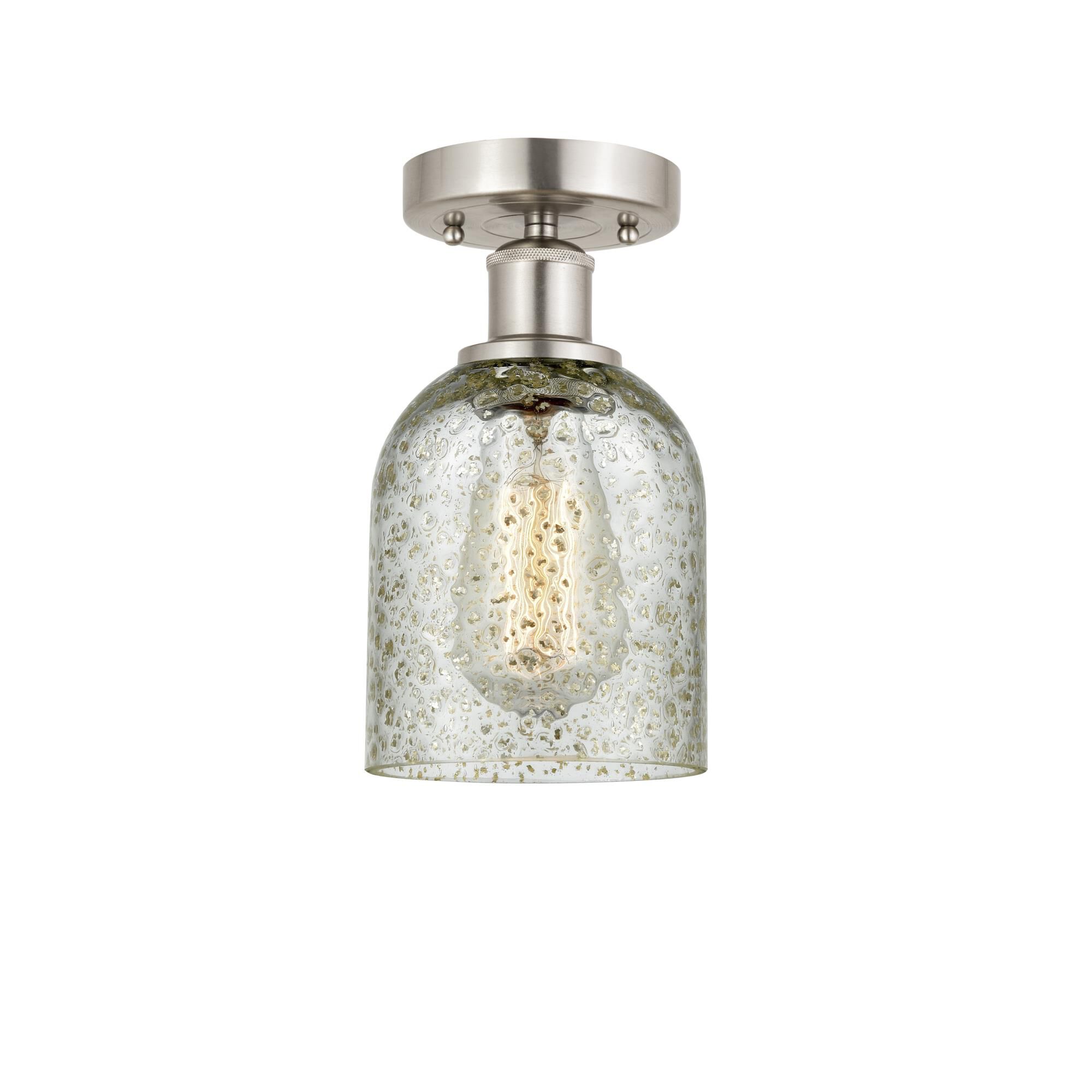 Bruno Marashlian Caledonia 5 Inch 1 Light Semi Flush Mount by Innovations Lighting