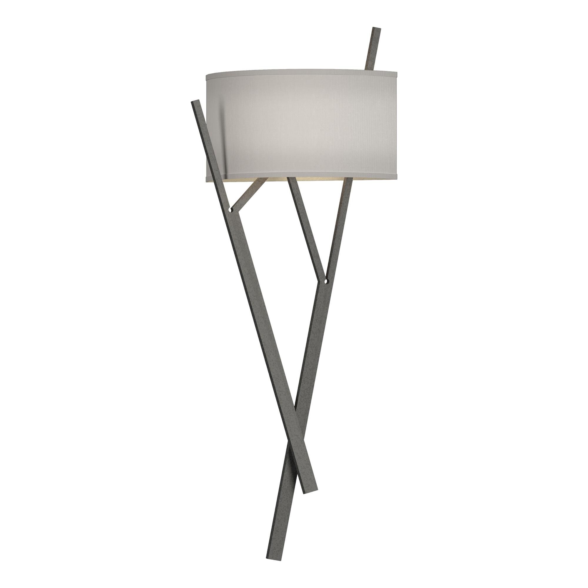 Shown in Natural Iron finish and Natural Anna shade