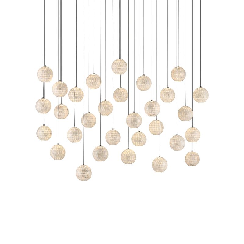 Finhorn 54 Inch 30 Light LED Multi Light Pendant by Currey and Company