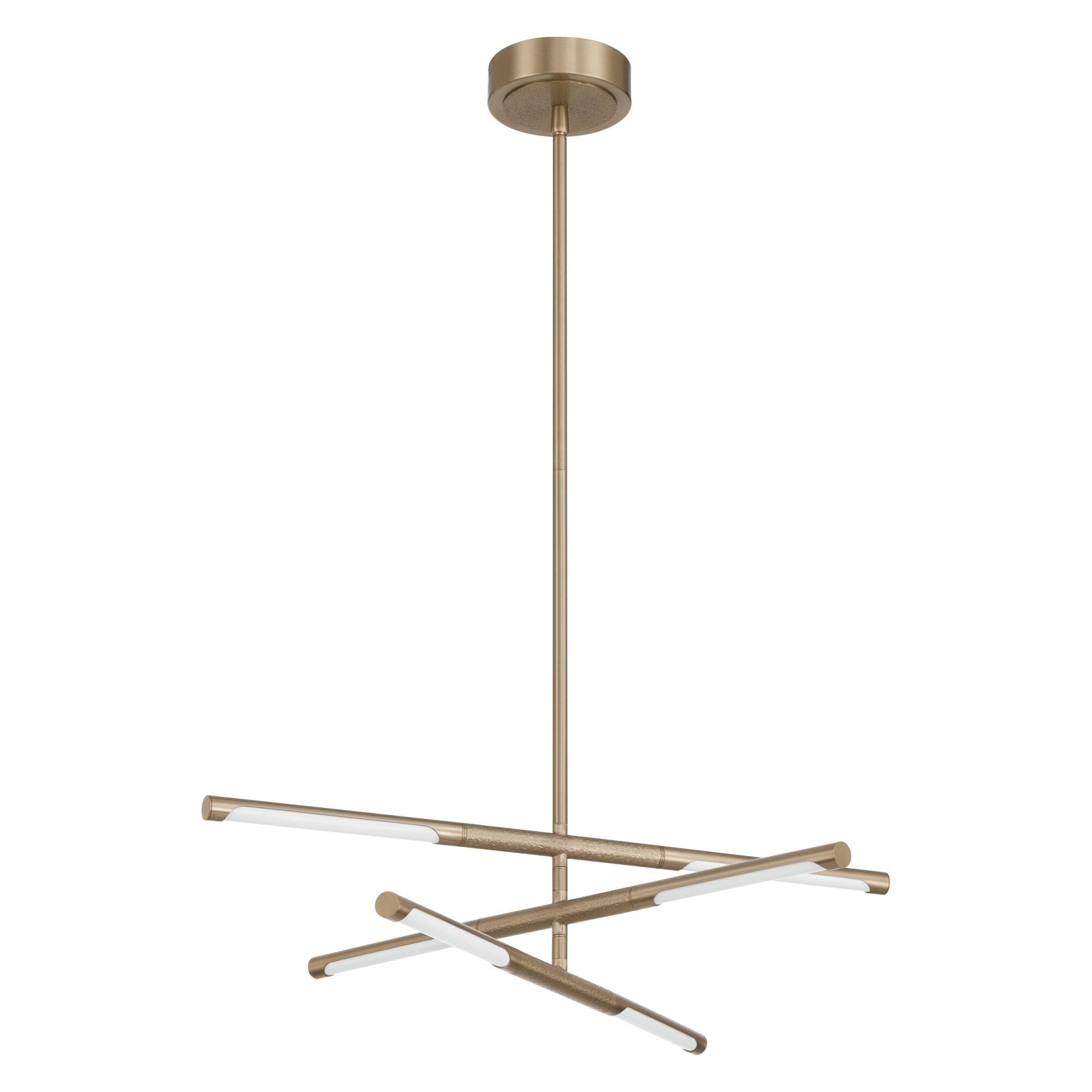 Shown in Champagne Gold finish and White glass