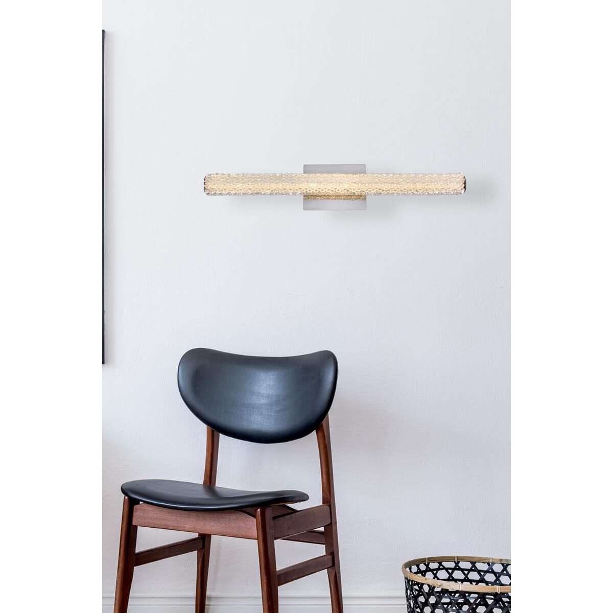 Shown in Chrome finish and Clear Royal Cut crystal