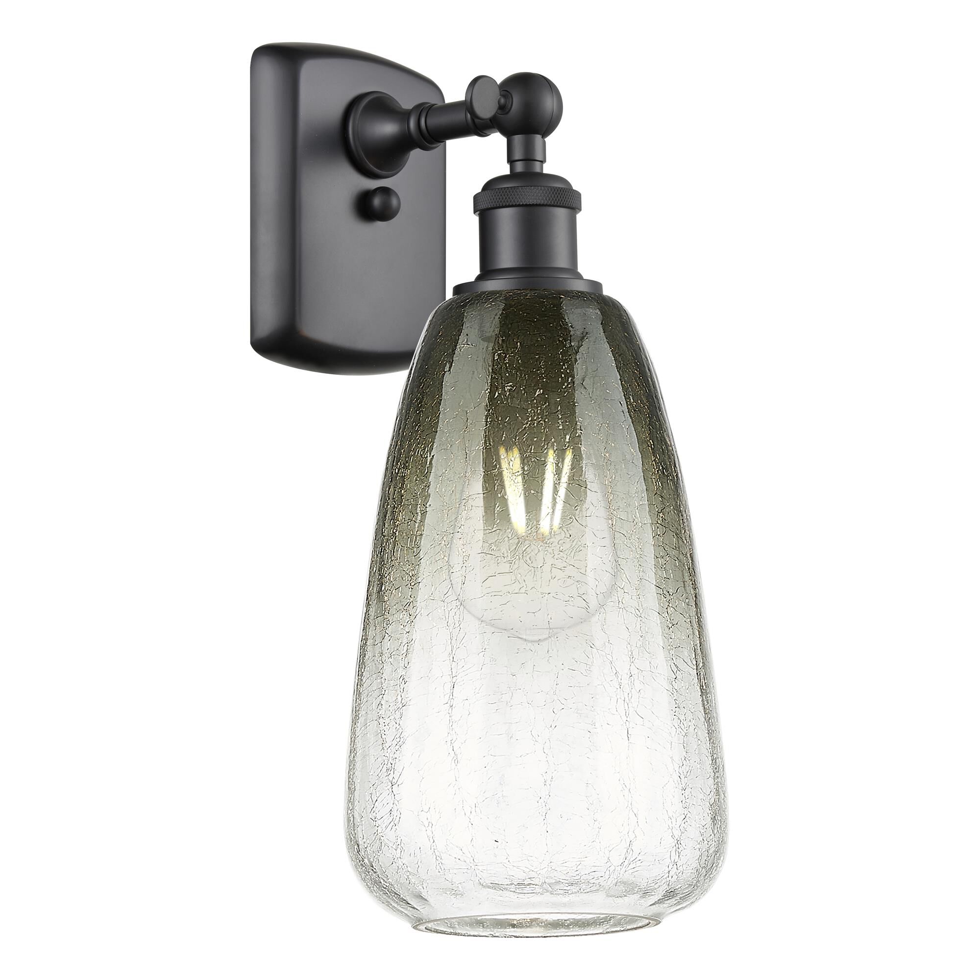 Shown in Matte Black finish and Slate glass