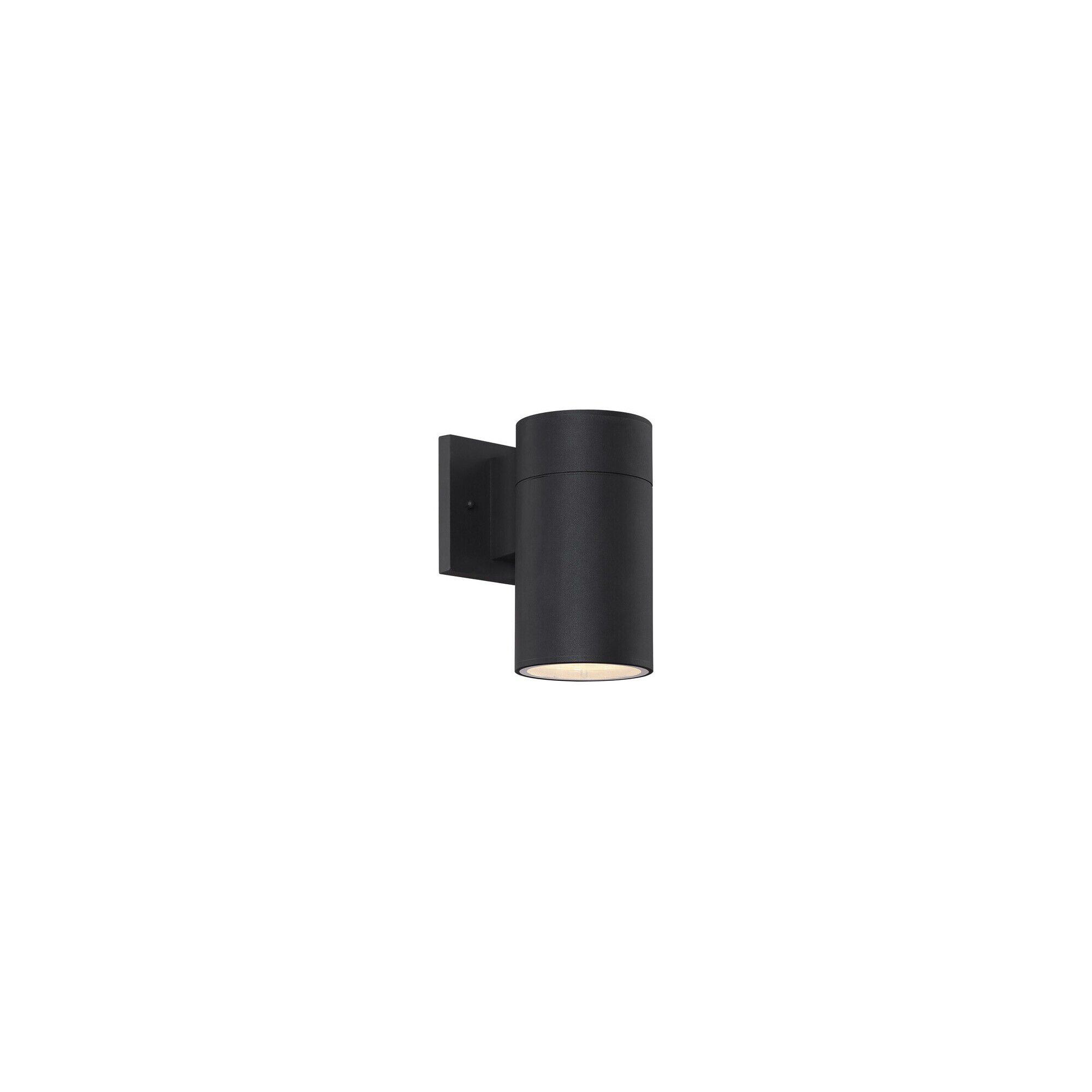 Shown in Textured Matte Black finish and Textured Black glass and Metal shade