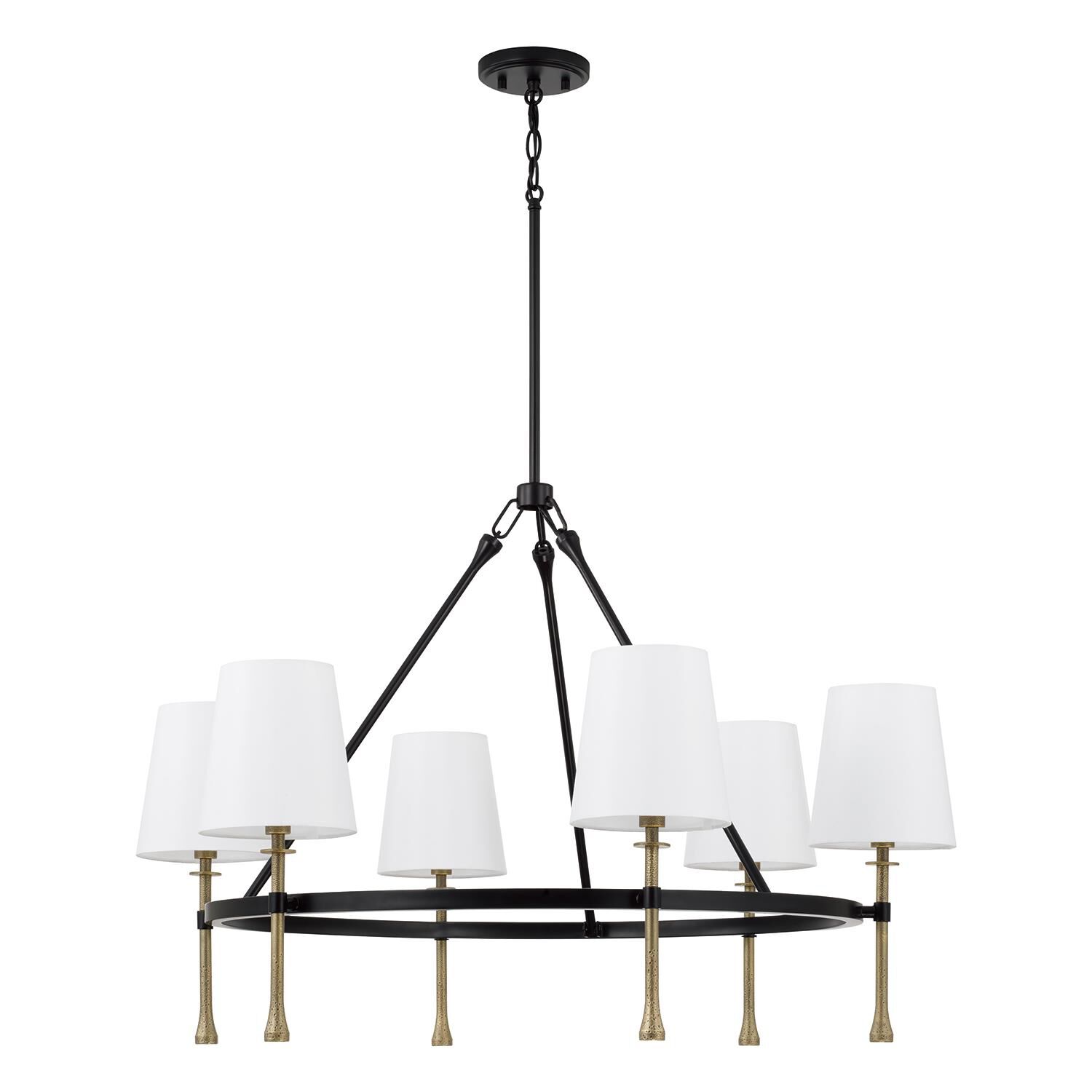 Hollis 35 Inch Chandelier by Capital Lighting