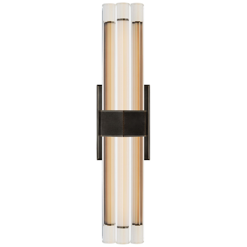 Visual Comfort Signature Collection Lauren Rottet Fascio 18 Inch LED Wall Sconce