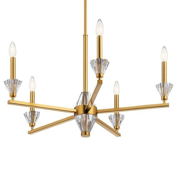 Calyssa 28 Inch 5 Light Chandelier by Kichler Lighting